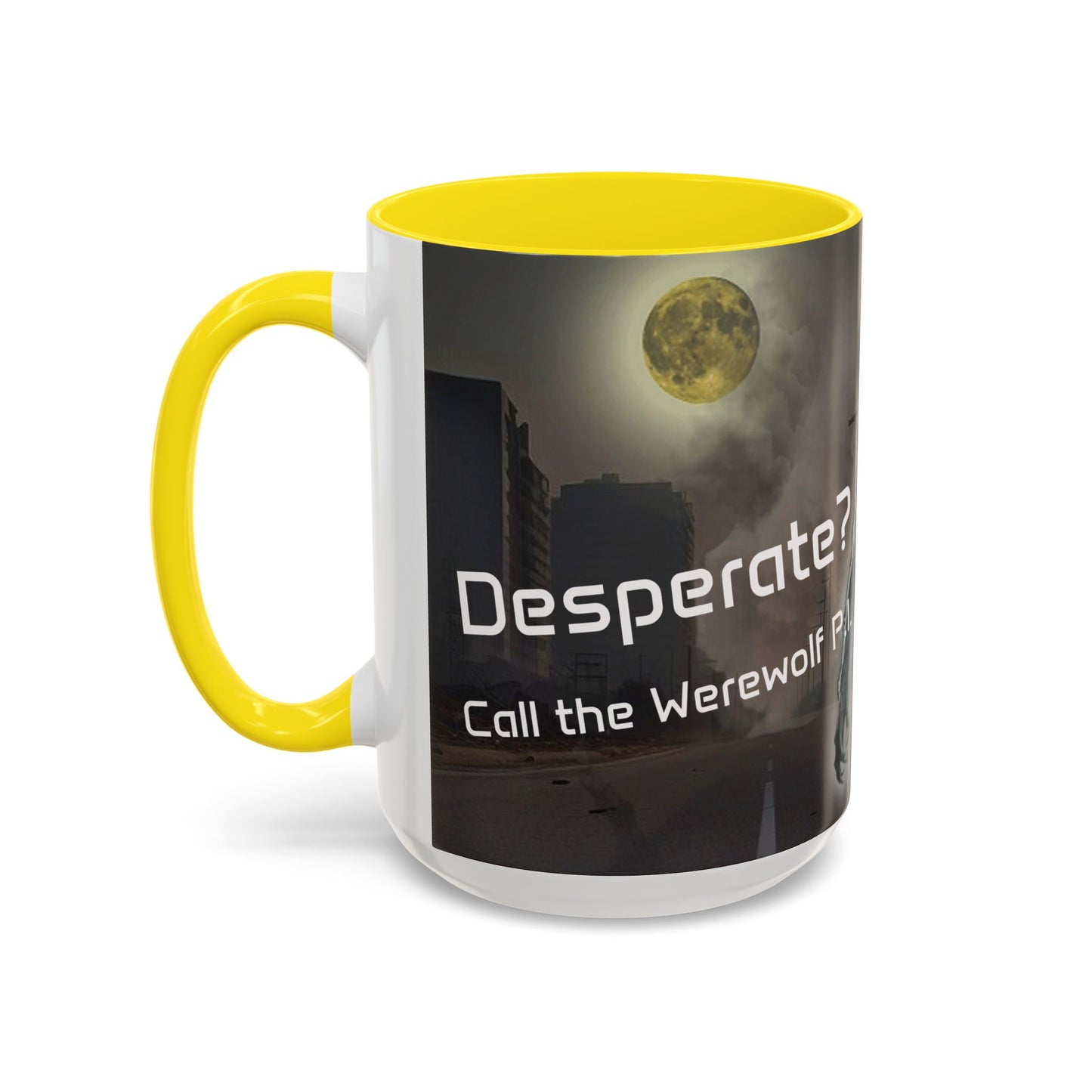 Werewolf P.I. Coffee Mug (11, 15oz)