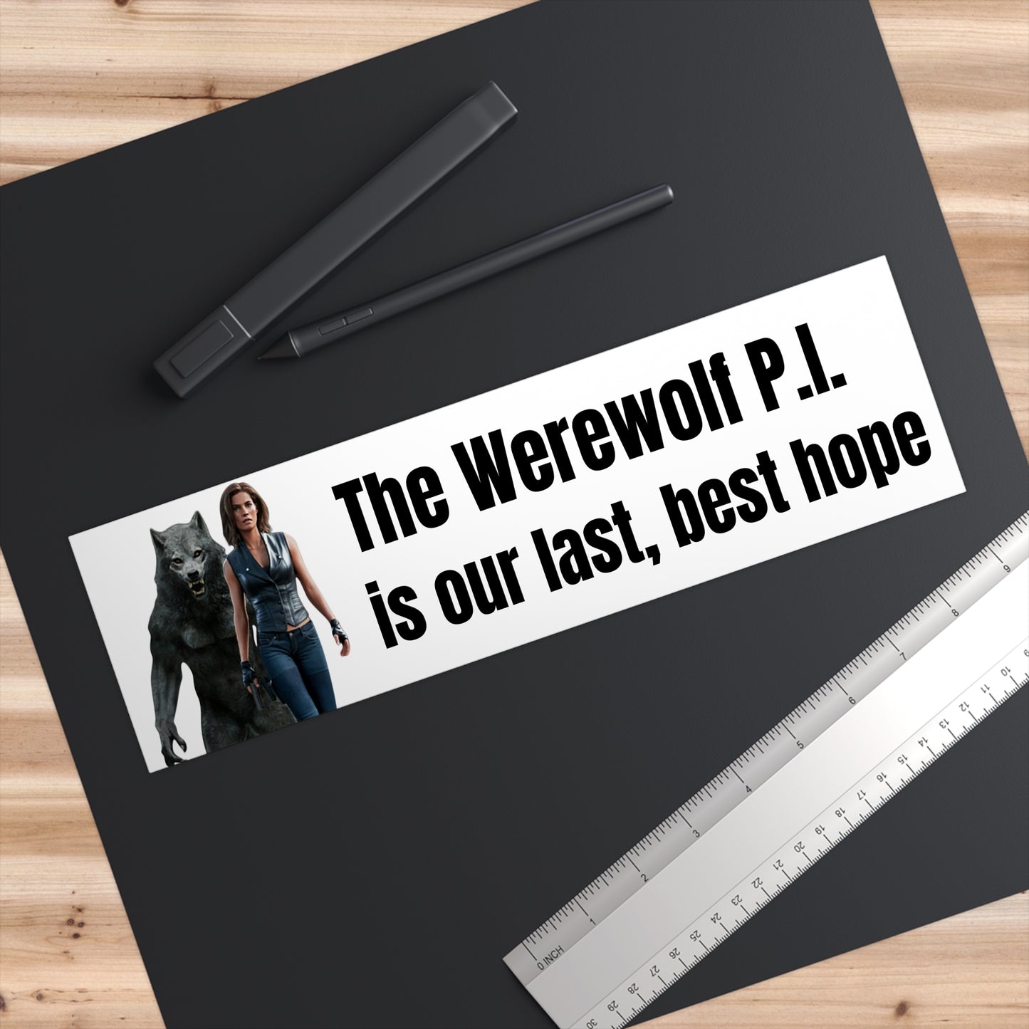 Werewolf Hope Bumper Stickers
