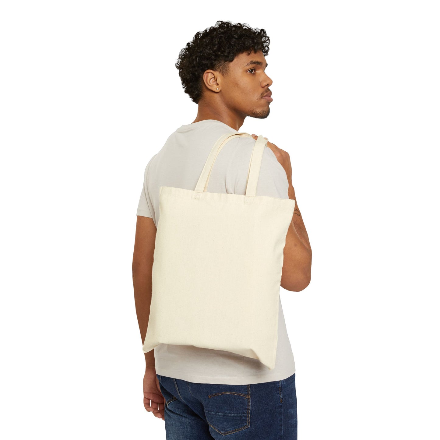 Werewolf P.I. Cotton Canvas Tote Bag