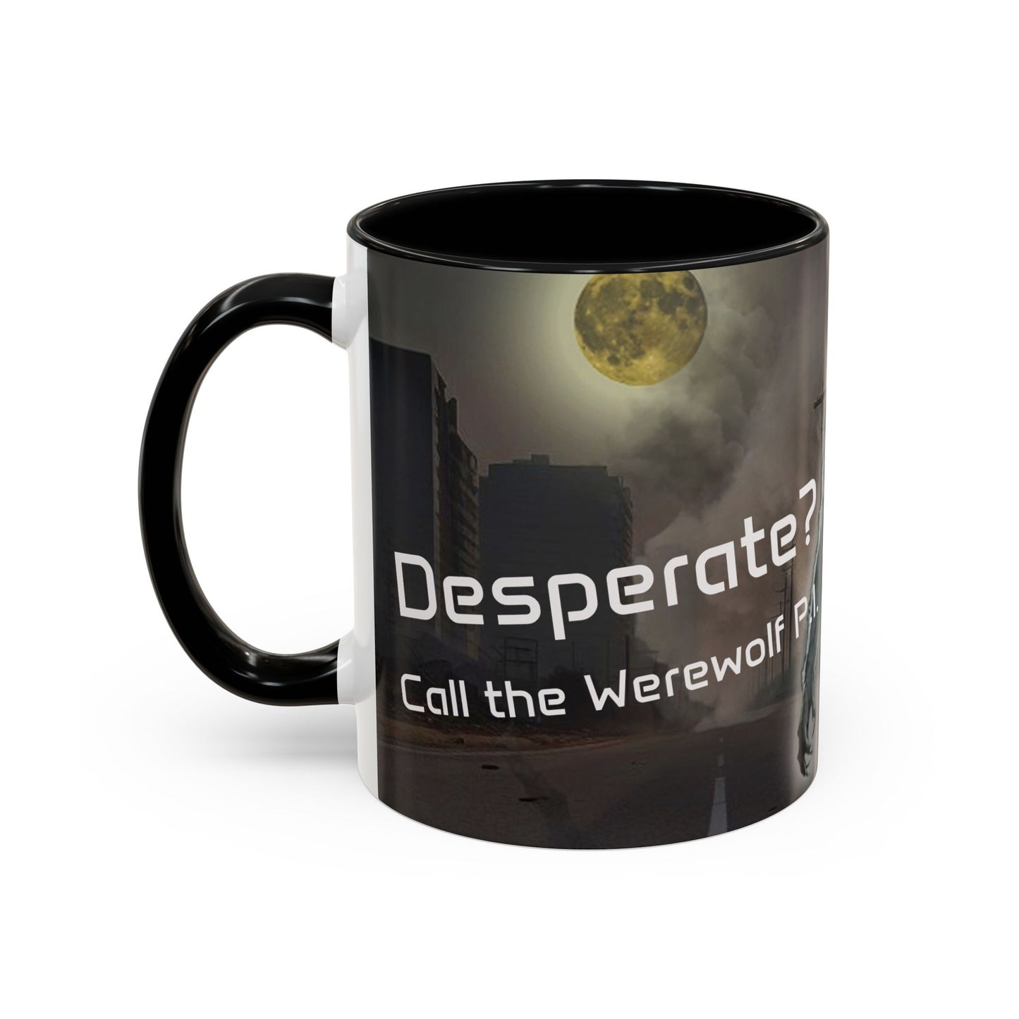Werewolf P.I. Coffee Mug (11, 15oz)