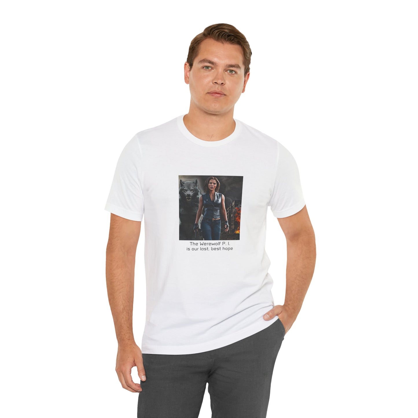 "Our best, last hope" Unisex Jersey Short Sleeve Tee